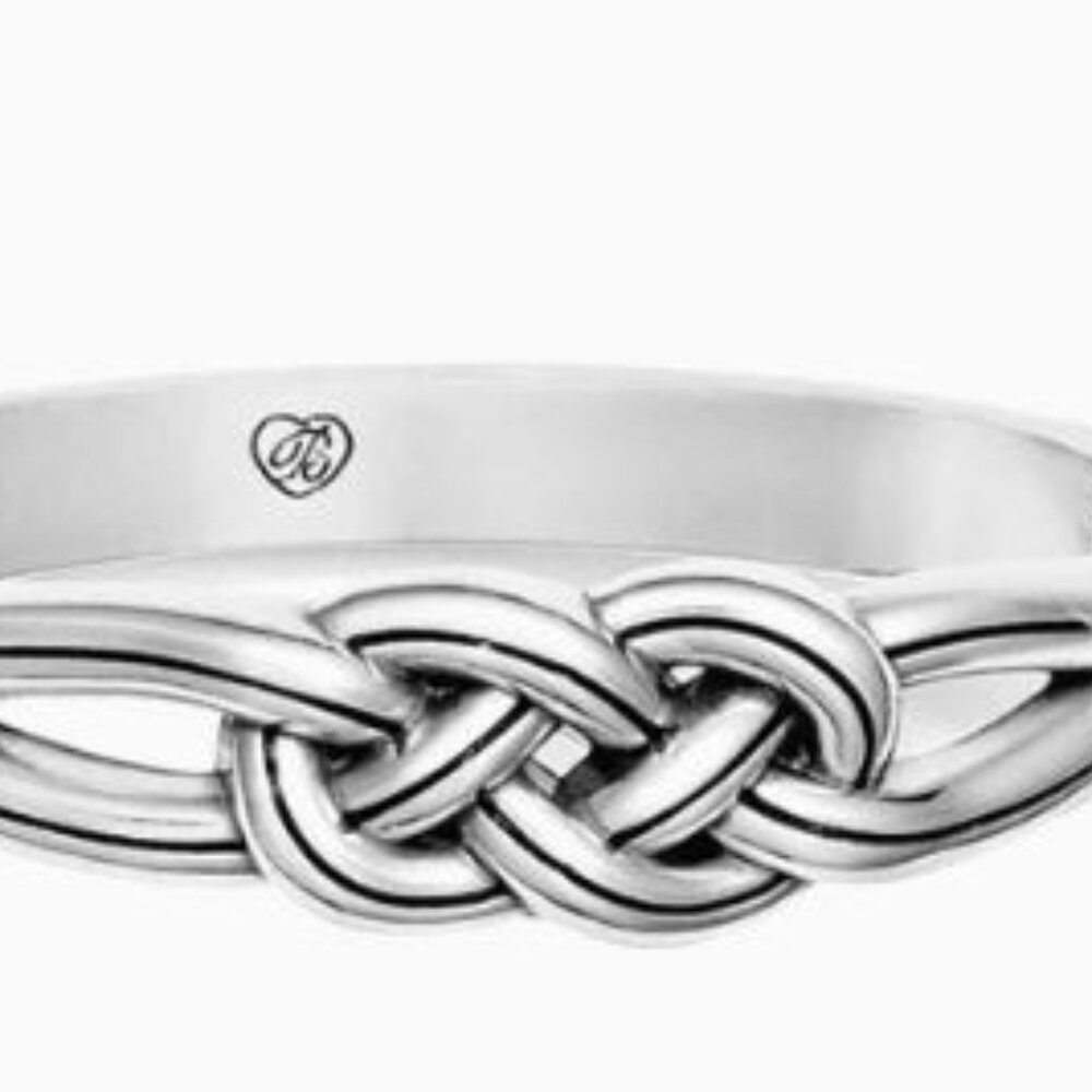 Brighton Interlock Celtic Knot Hinged Bangle Bracelet